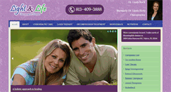 Desktop Screenshot of lightandlifechiropractic.com
